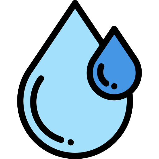 Gota de agua - Cloro